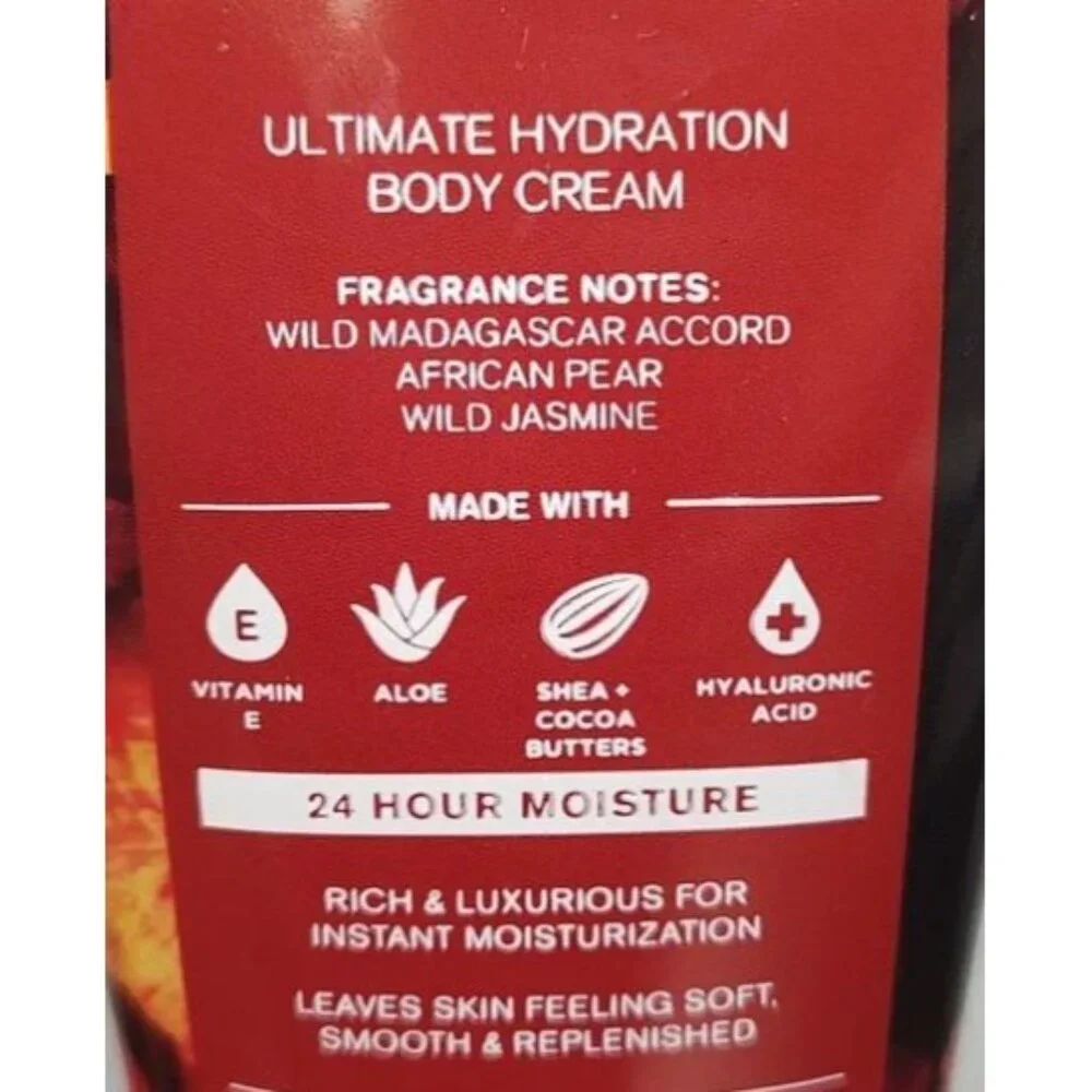 Wild Madagascar Vanilla 3 Piece Bath & Body‎ Works Set NEW